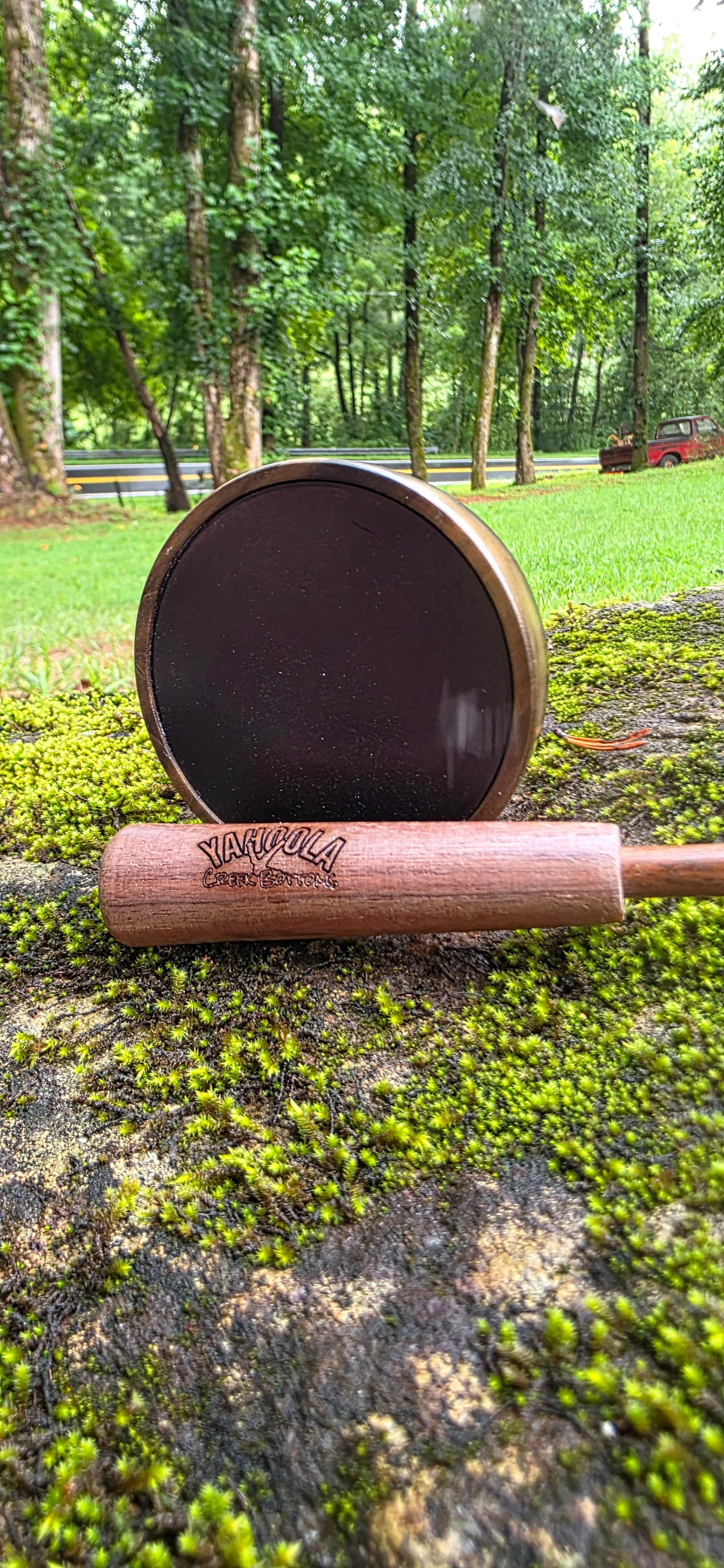 3" Walnut / Aluminum Pot