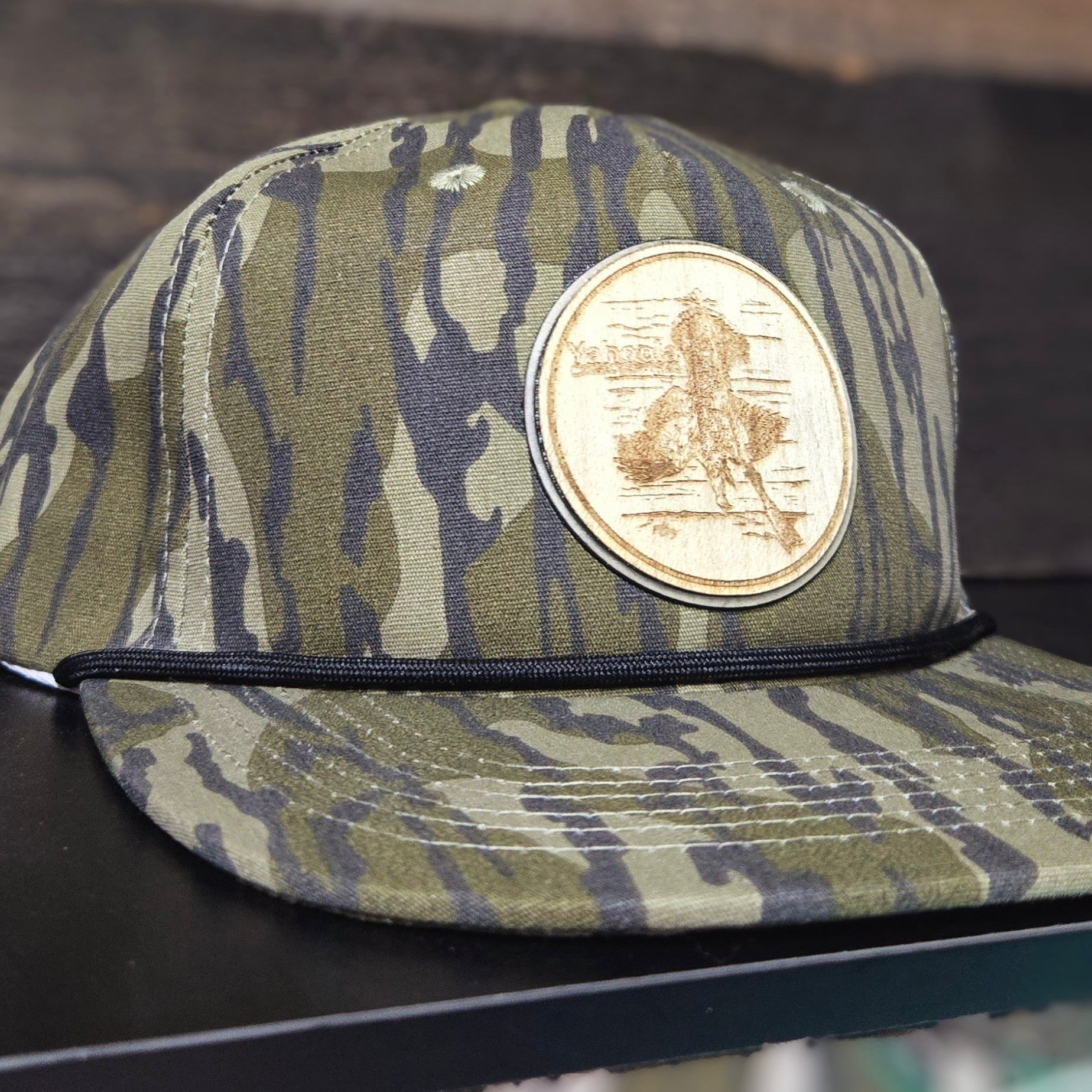 Bottomland Rope Hat Hung up patch