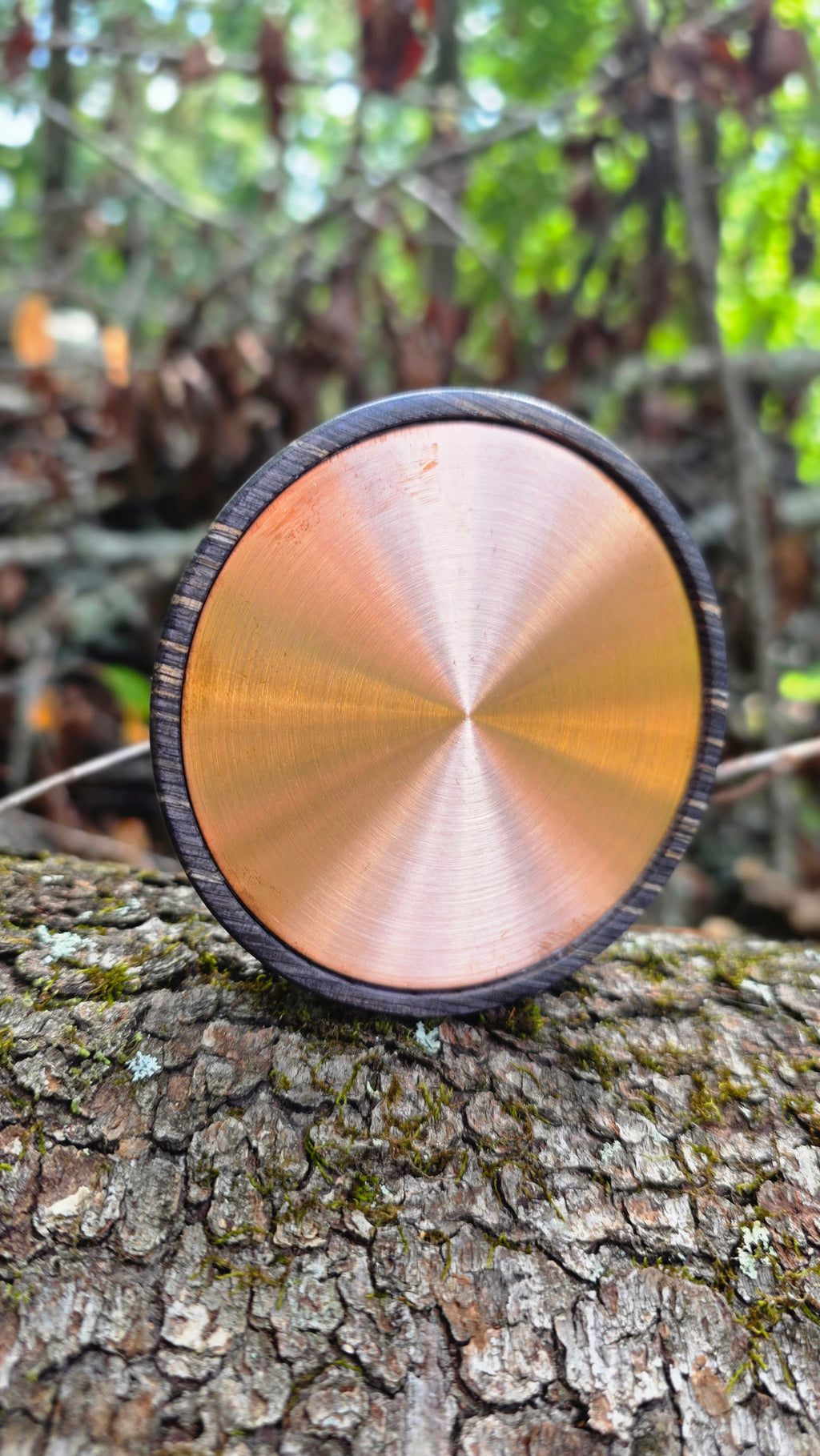 Copper Yelper Laminate over Crystal