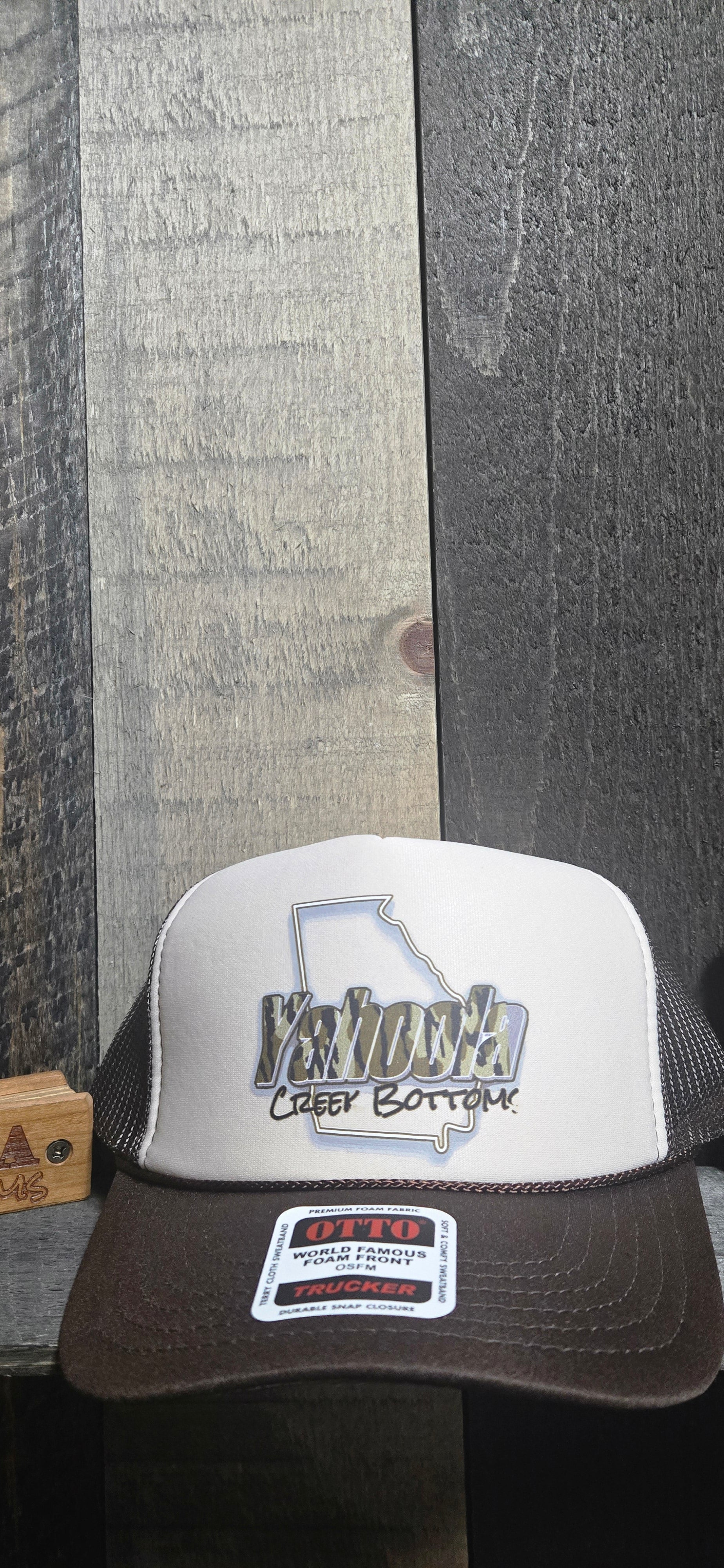 Old-school Rope foam trucker rope hat