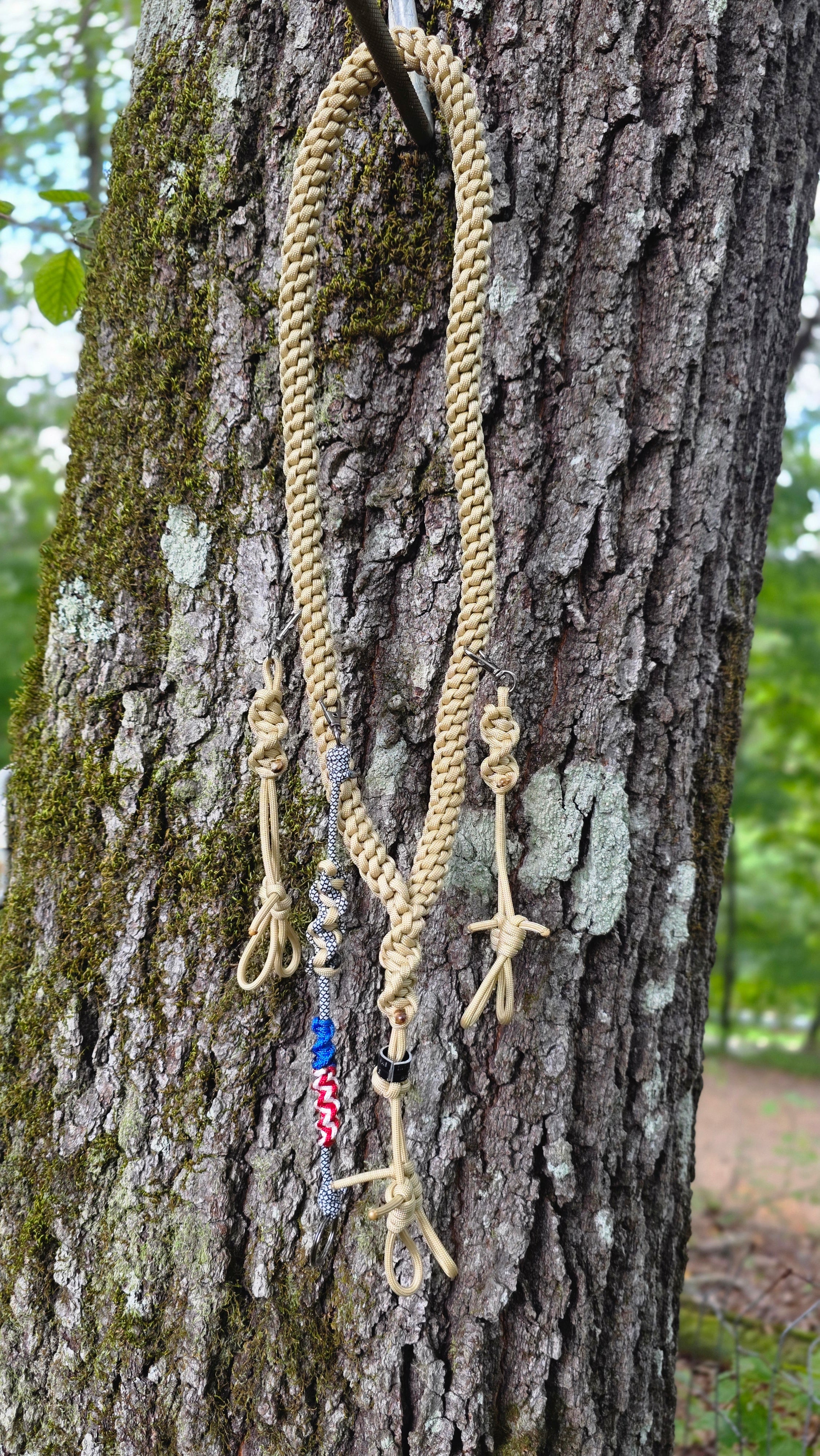 3 Drop Lanyard Sand Camo