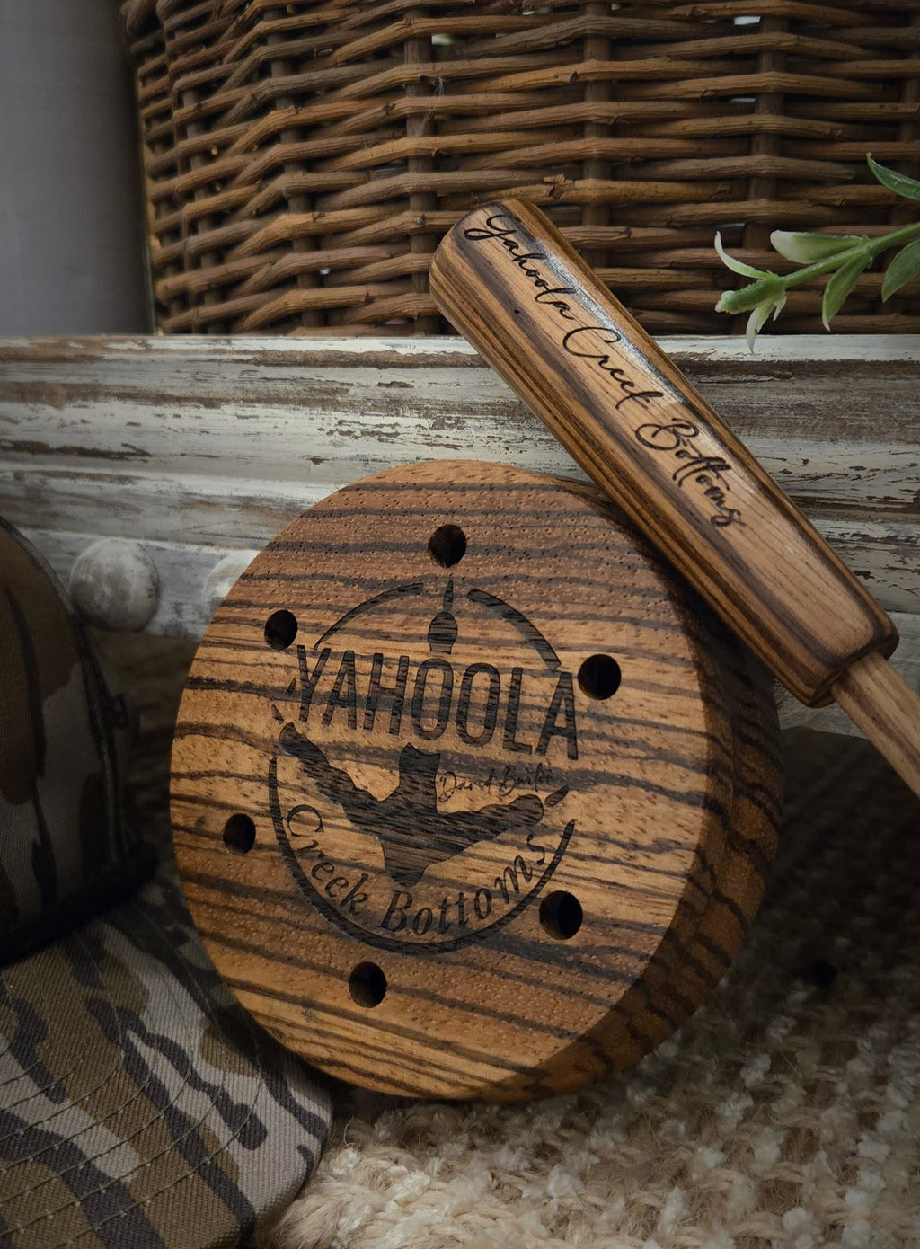 "Big Sexy" Zebrawood slate