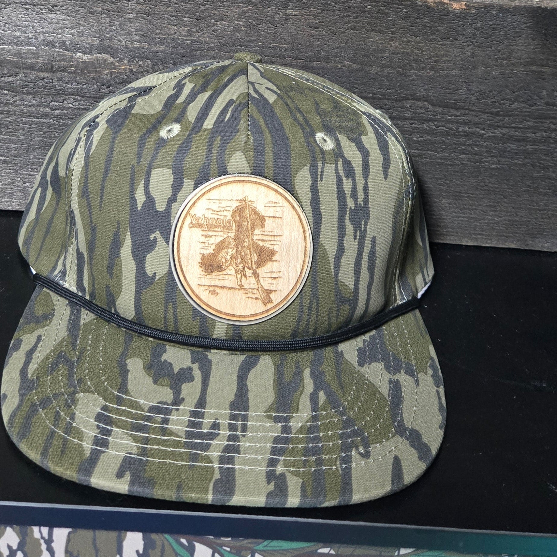 Bottomland Rope Hat Hung up patch