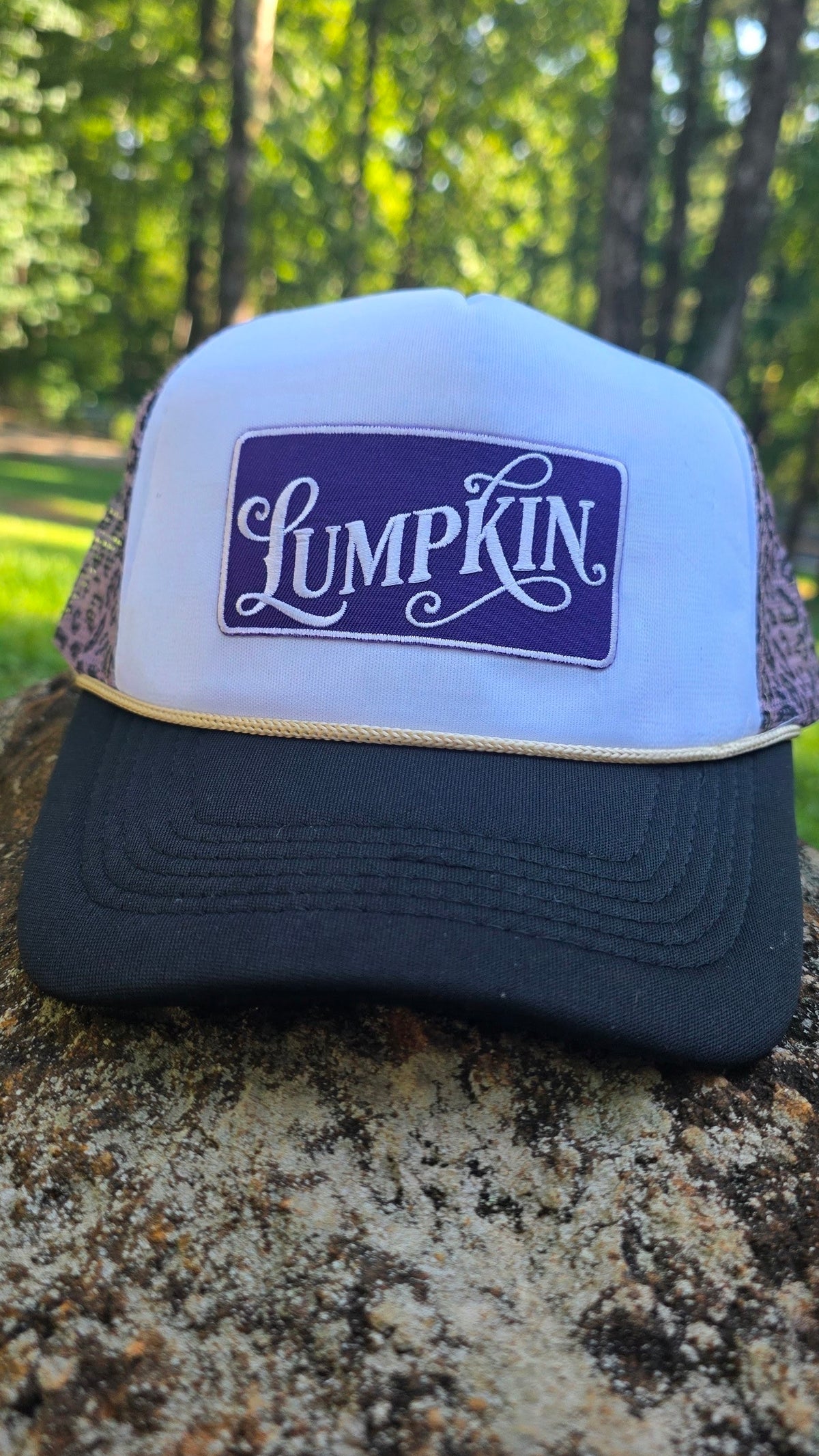 Leopard Lumpkin purple patch