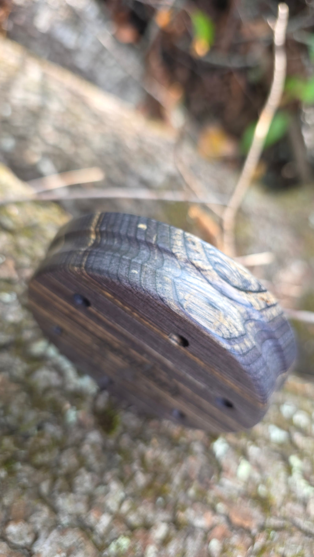 Copper Yelper Laminate over Crystal